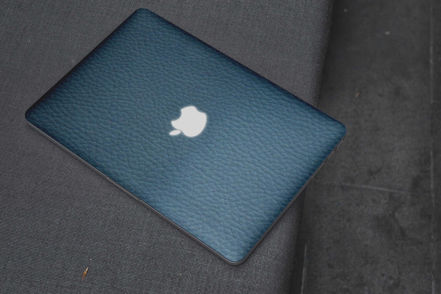 Plain Blue Sobber Floor Matte Finish Laptop Skin