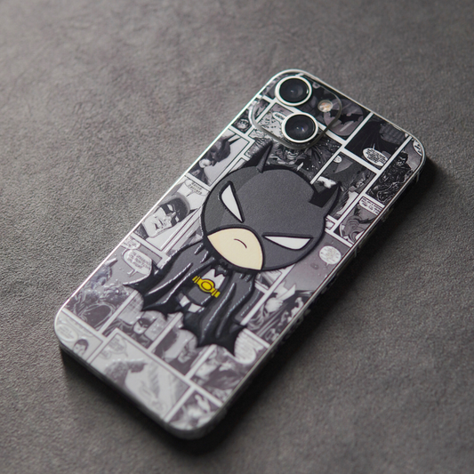 Toon Batman 3D Textured Phone Skin