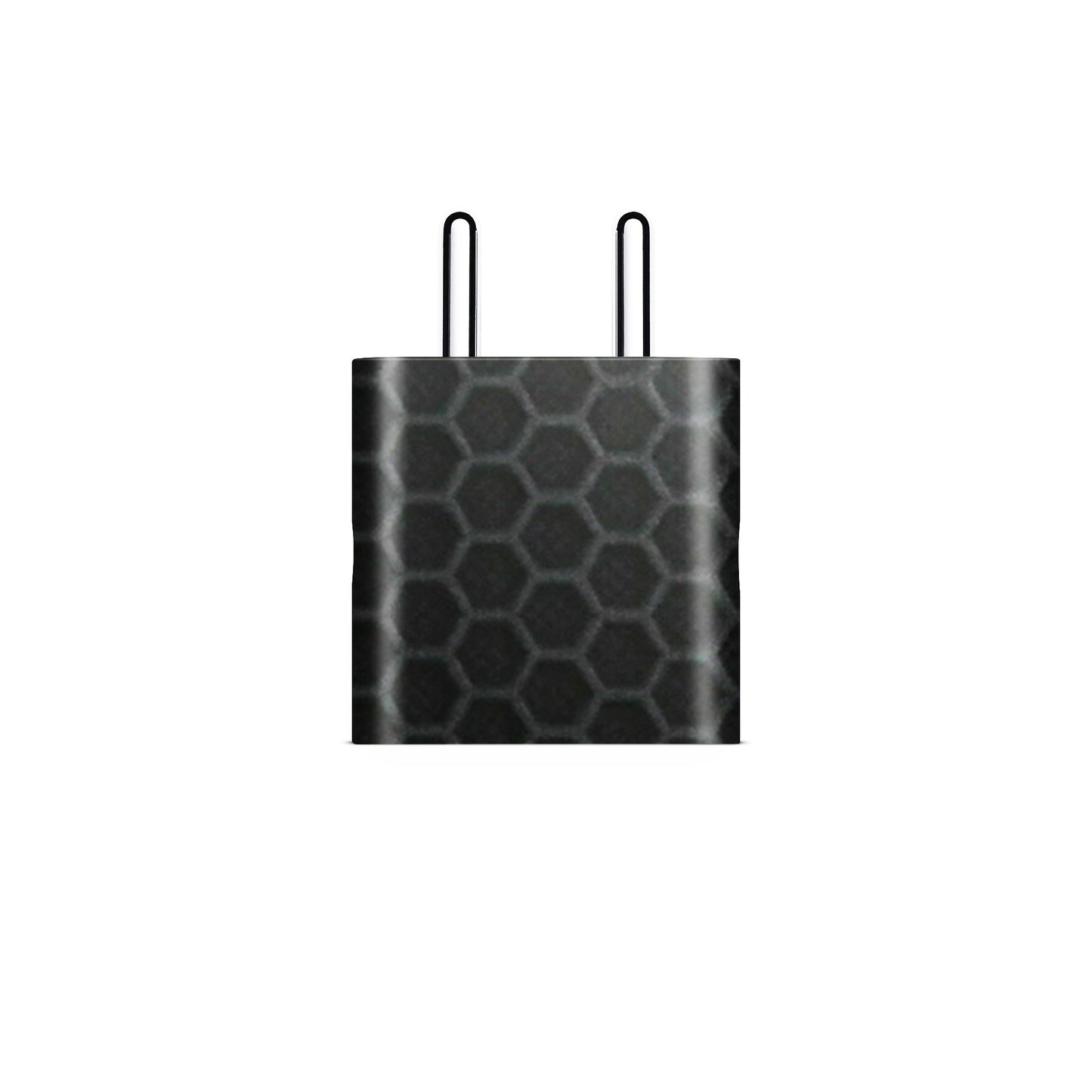 Black Honeycomb 3D Textured Skin For Charger