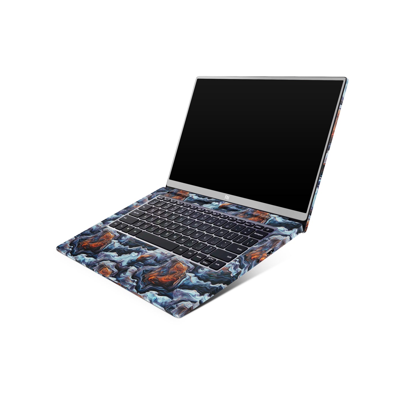 Wave Art Form Matte Textured Laptop Skin