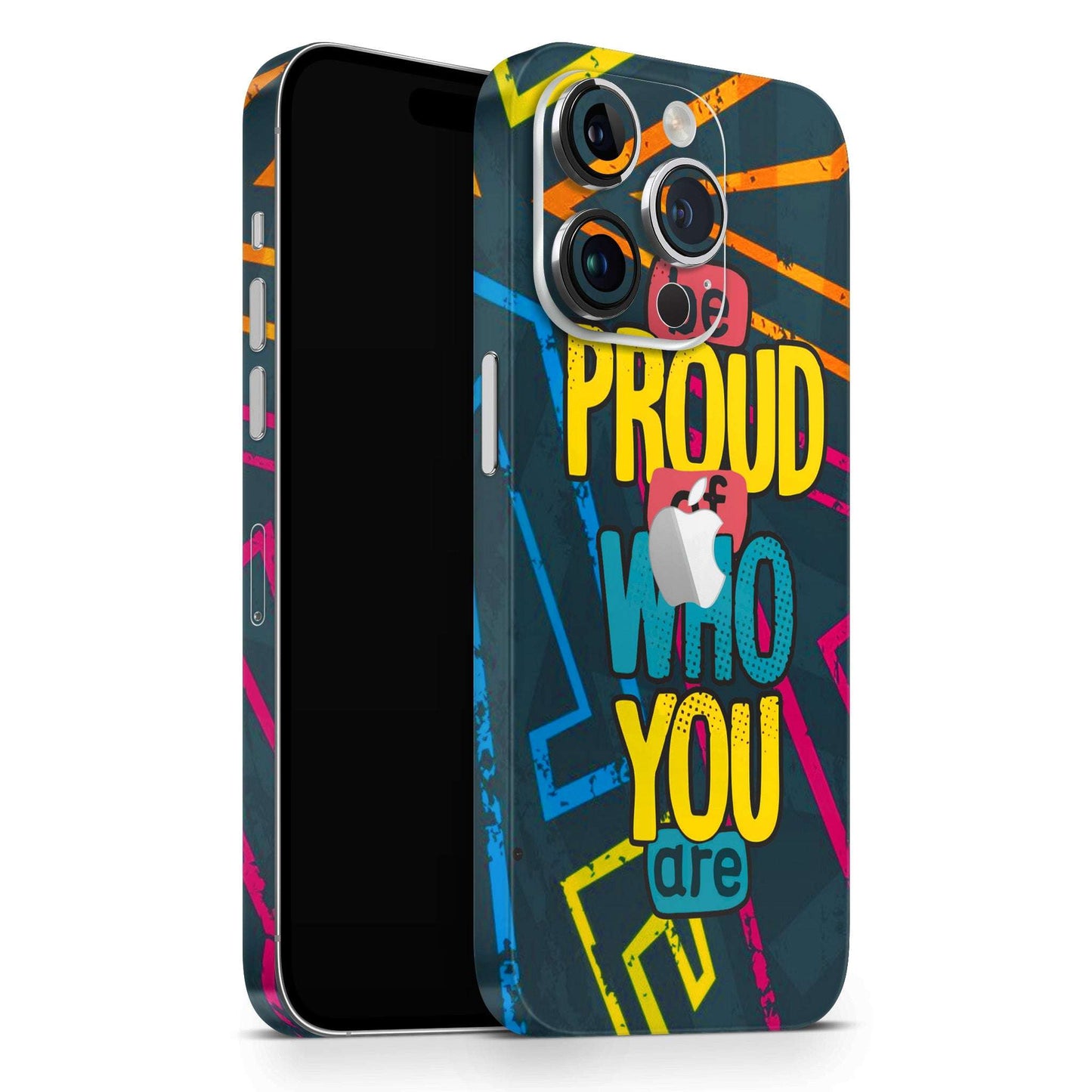 Be Proud Of Who You Are 3D Textured Latest Phone Skin