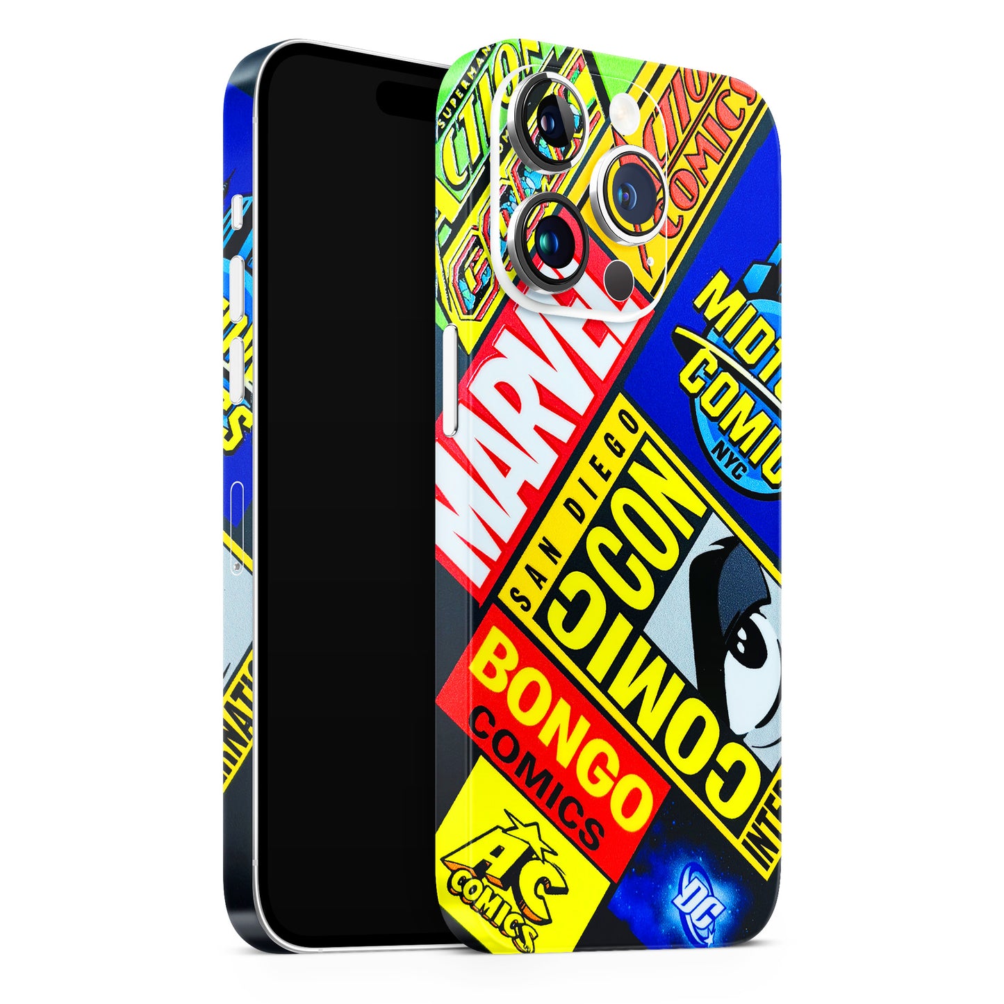 Bongo Comic Con 3D Embossed Phone Skin