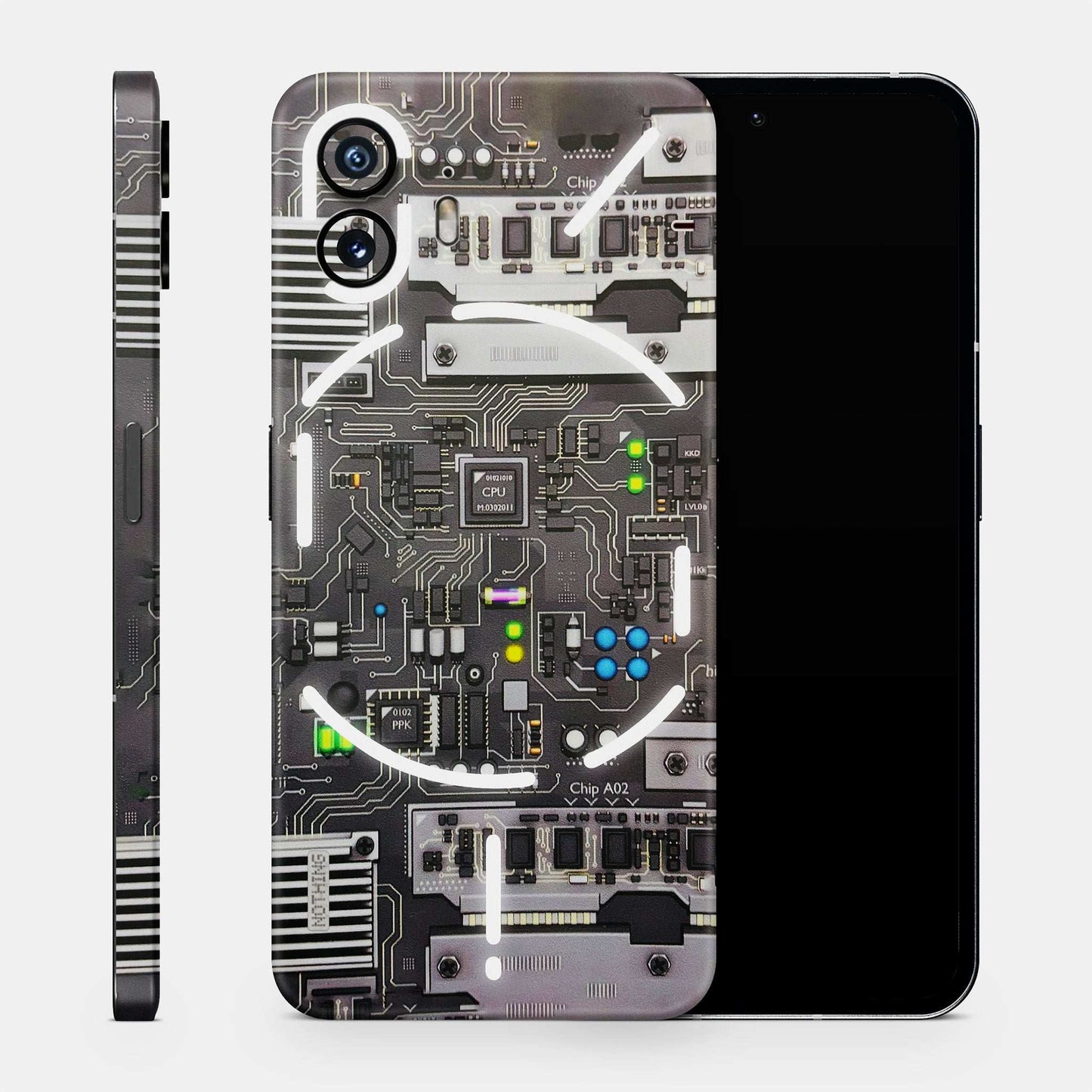 Motherboard Internals Matte Finish Phone Skin