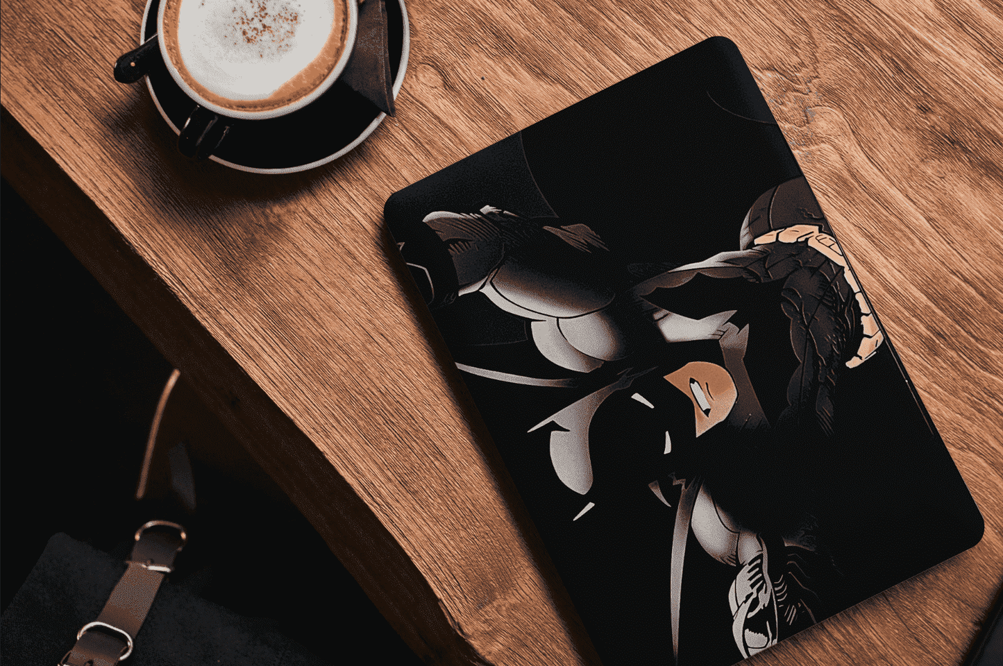 The Original Batman 3D Textured Laptop Skin