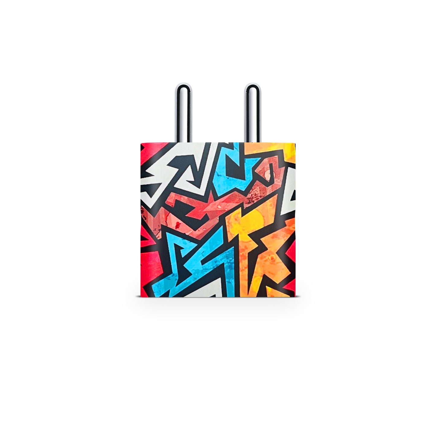 RGB Zig Zag Matte Finish Skin For Charger