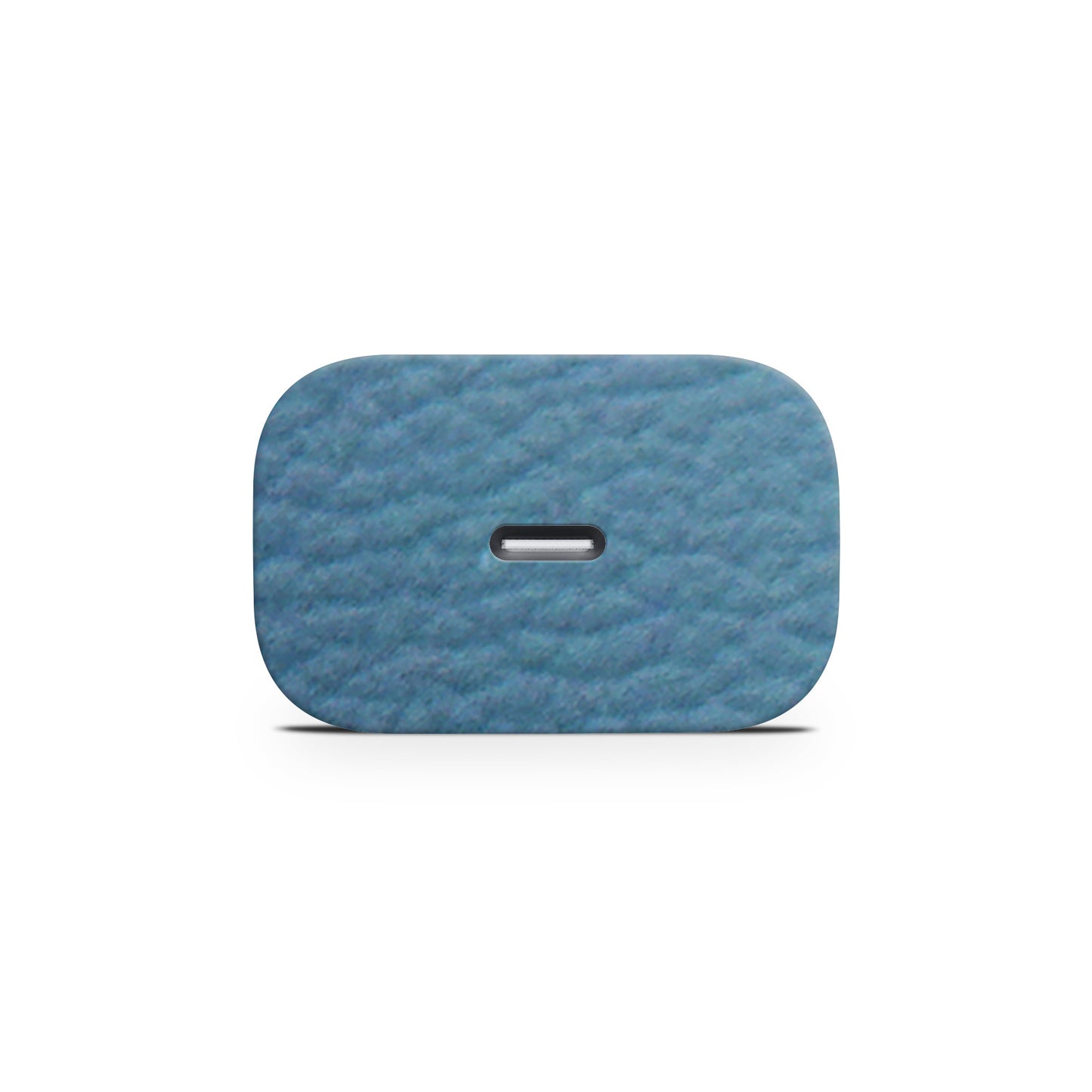Plain Blue Sobber Floor Matte Finish Latest Skin For Charger