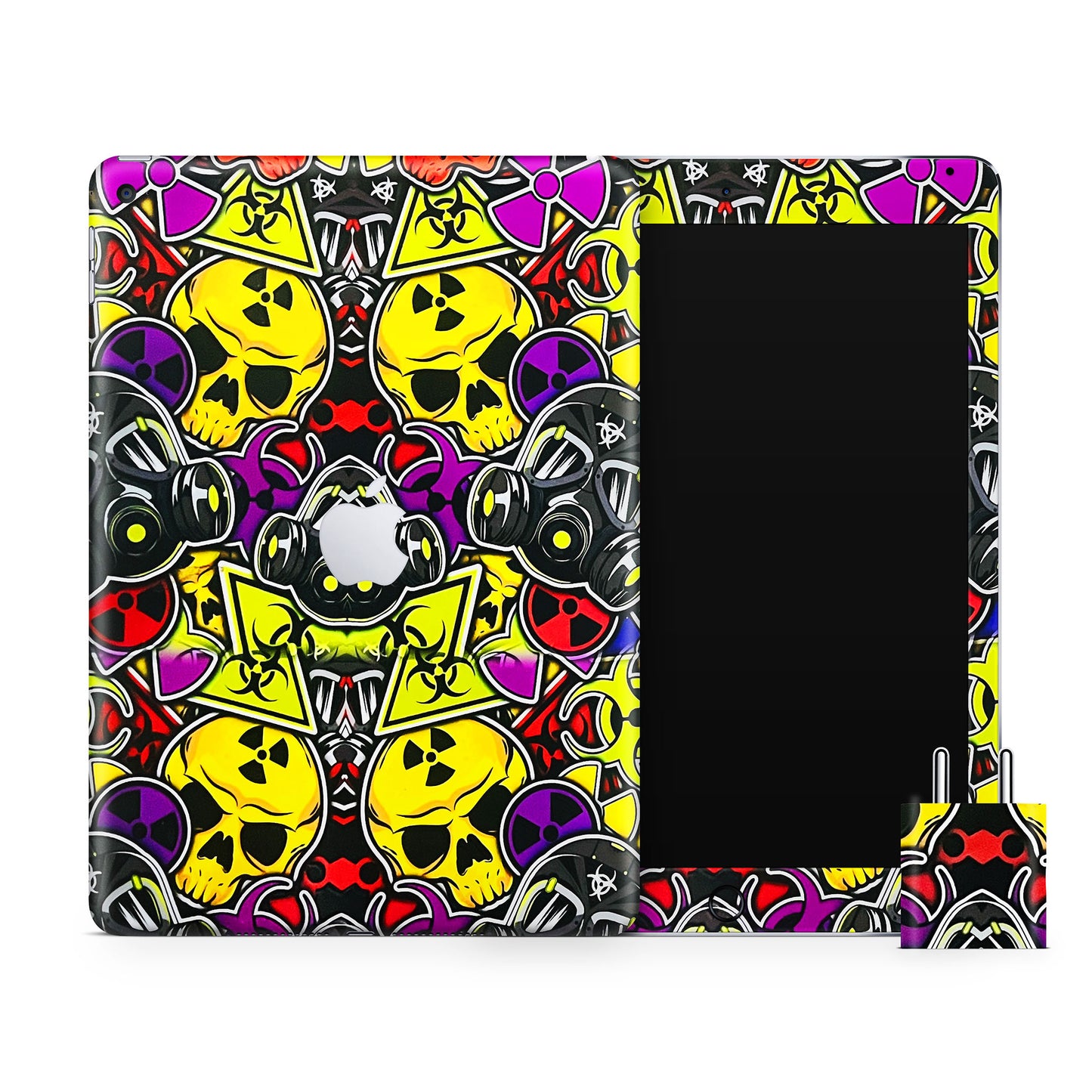 Toxic Mask 3D Textured Finish Skin For iPad/Tablet