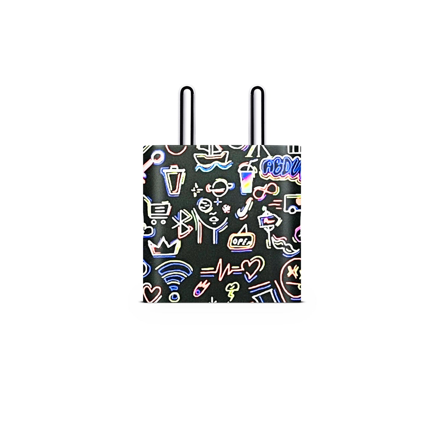 Colourful Doodles Matte Finish Skin For iPad/Tablet