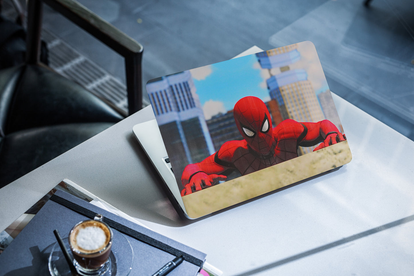 Spiderman 3D Textured Laptop Skin - Skinly