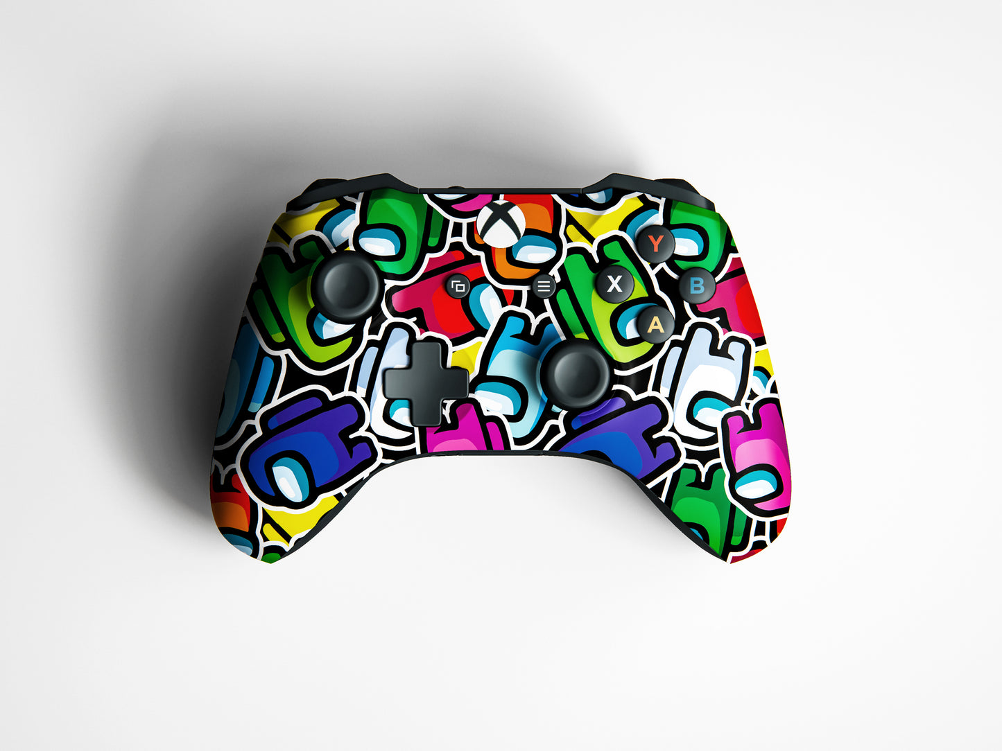 Among Us Colourful Matte Finish Controller Skin