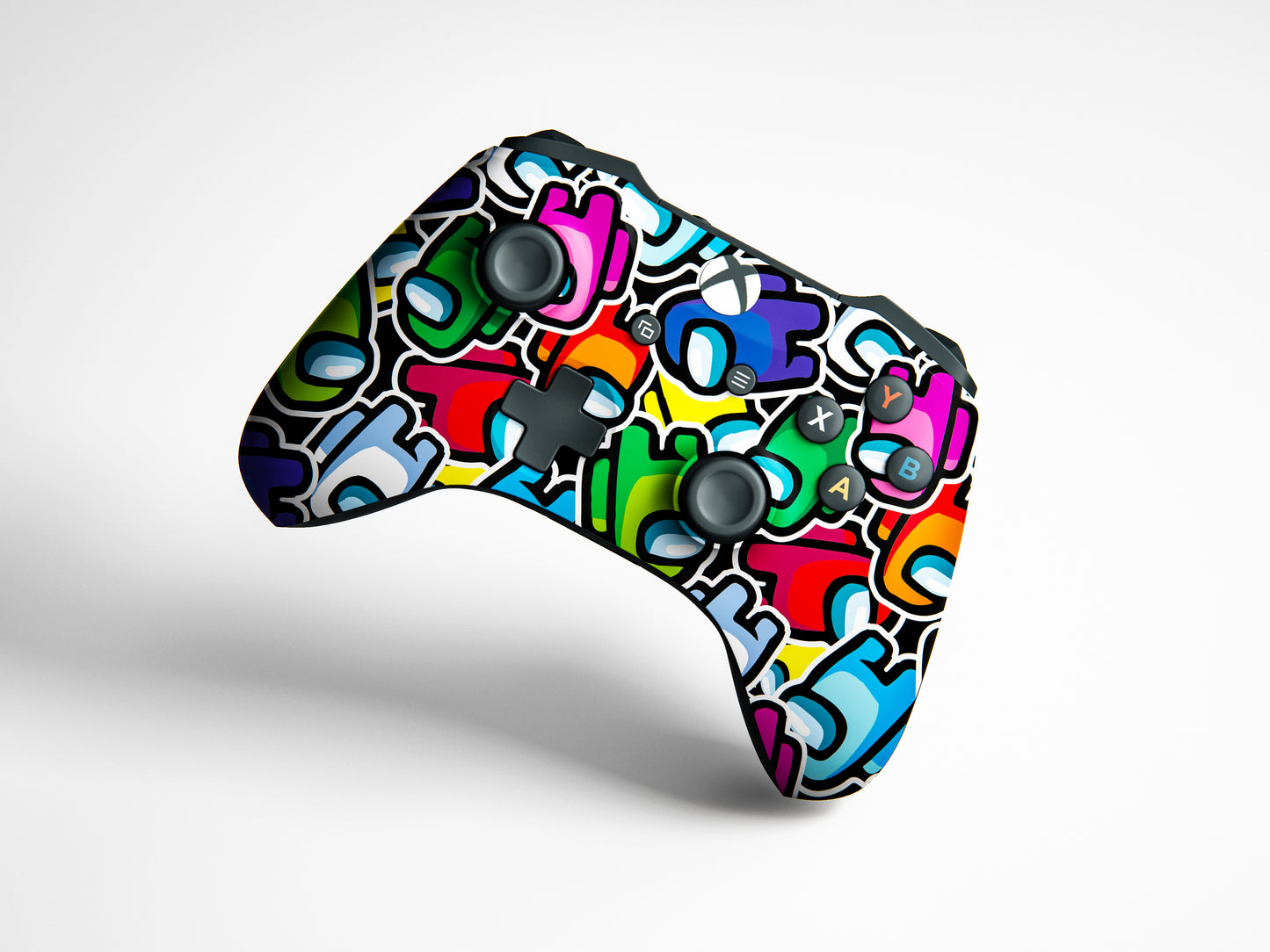 Among Us Colourful Matte Finish Controller Skin