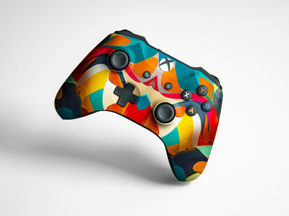 Xbox Series S Blue And Orange Paint Matte Finish Skin