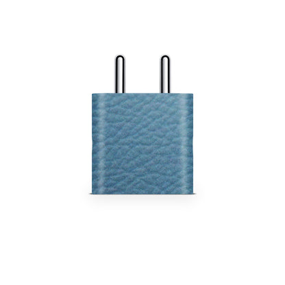Plain Blue Sobber Floor Matte Finish Latest Skin For Charger