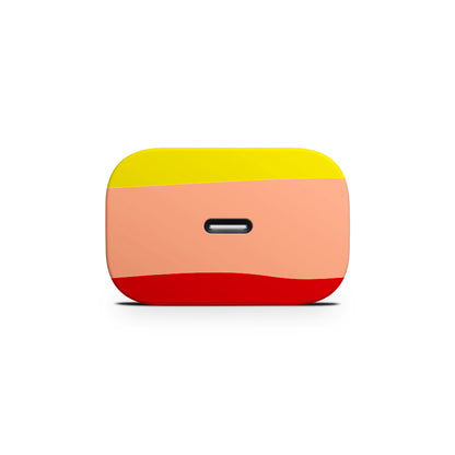 Rainbow Wave Art Matte Finish Latest Skin For Charger