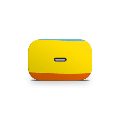 Colourful Striped Matte Finish Latest Skin For Charger