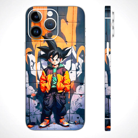 DBZ Cute Toon Matte Finish Phone Skin