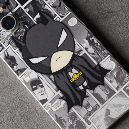 Toon Batman 3D Textured Phone Skin - Skinly