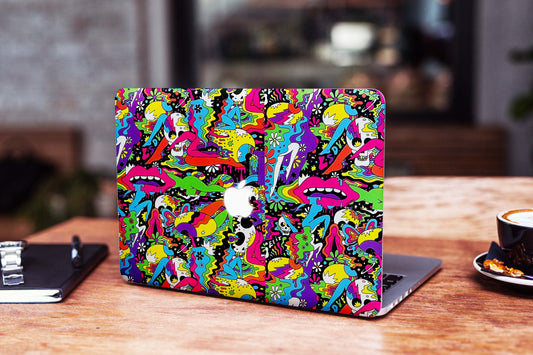 Adult Drama Graffiti 3D Textured Laptop Skin