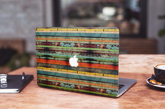 Sober Rustic Line Matte Finish Laptop Skin