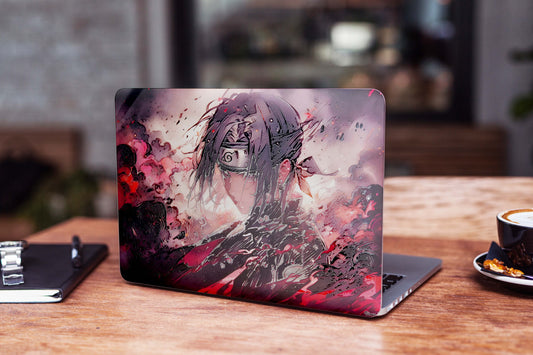Itachi Poster Anime 3D Textured Laptop Skin