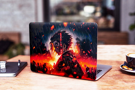 Kamado Tanjiro Demon Slayer Anime 3D Textured Laptop Skin
