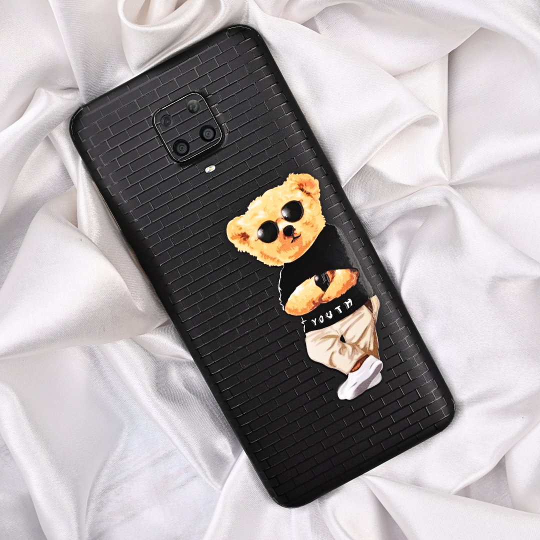 Classy Teddy Bear 3D Textured Phone Skin - Skinly