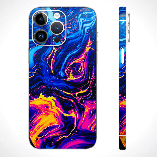 Abstract Paint Classy Matte Finish Phone Skin