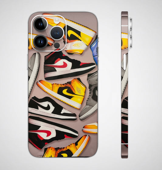 Sneaker Lover 3D Embossed Phone Skin