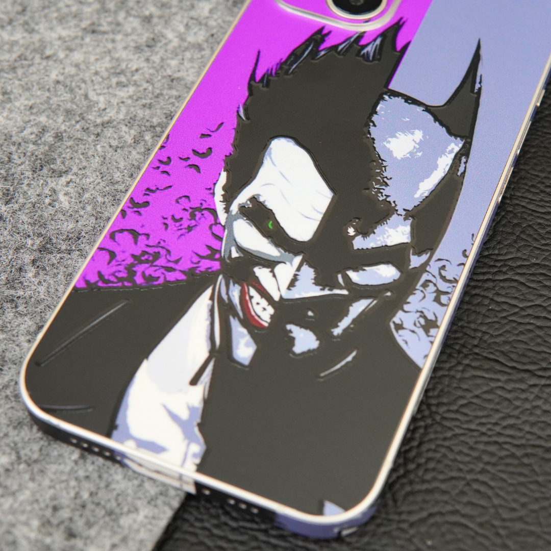 Batman & Joker 3D Textured Phone Skin - Skinly