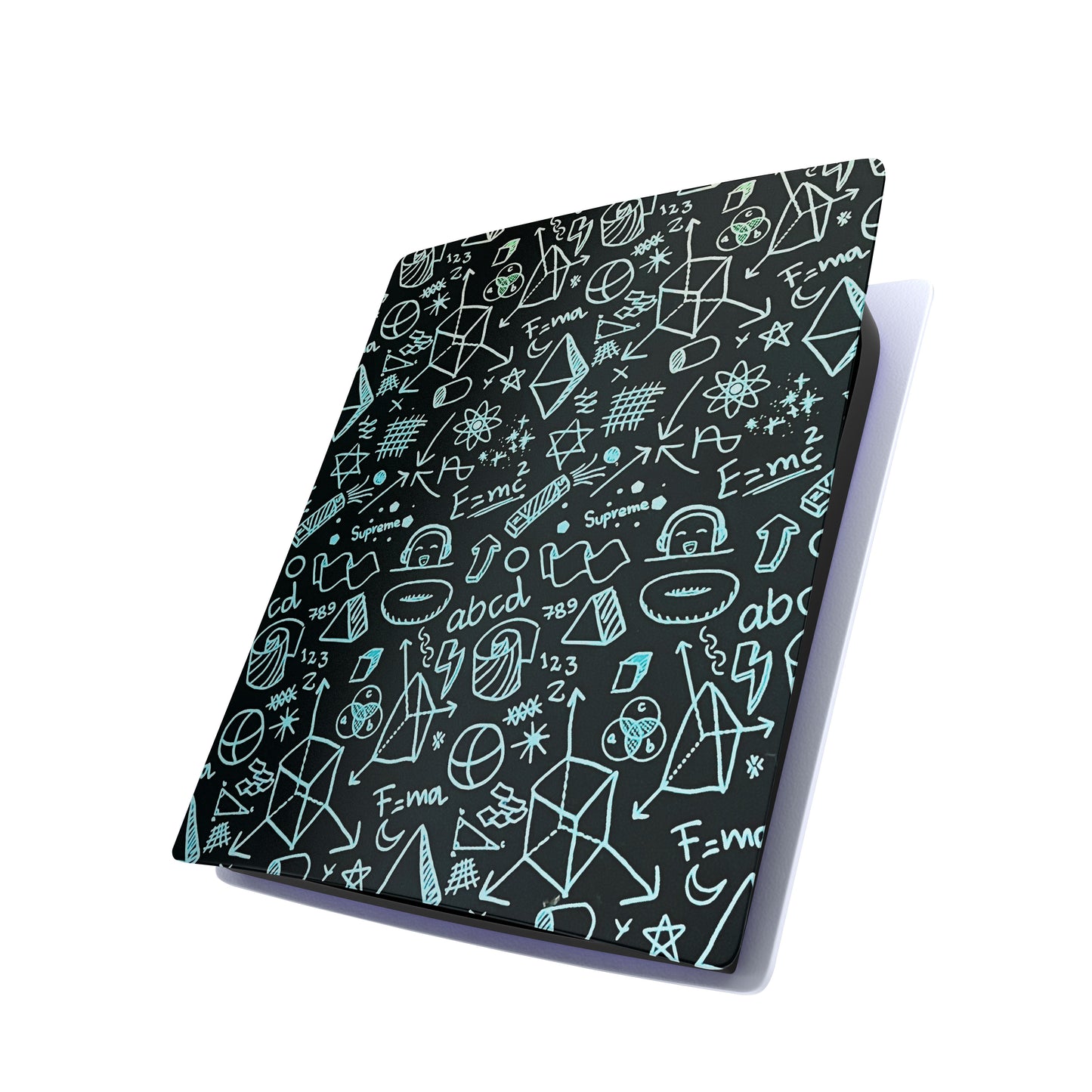 Blackboard Doodles Play Station 5 Matte Finish Skin