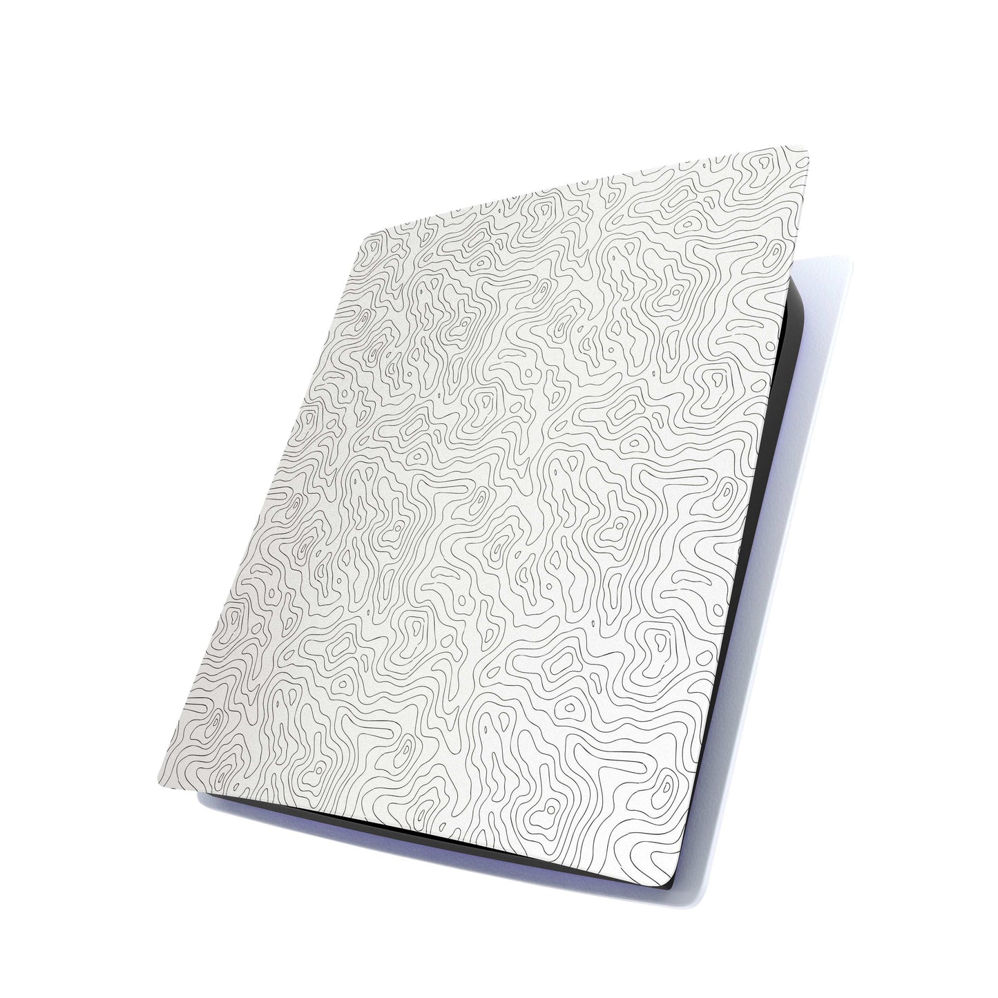 Abstract Line Map Play Station 5 Matte Finish Skin