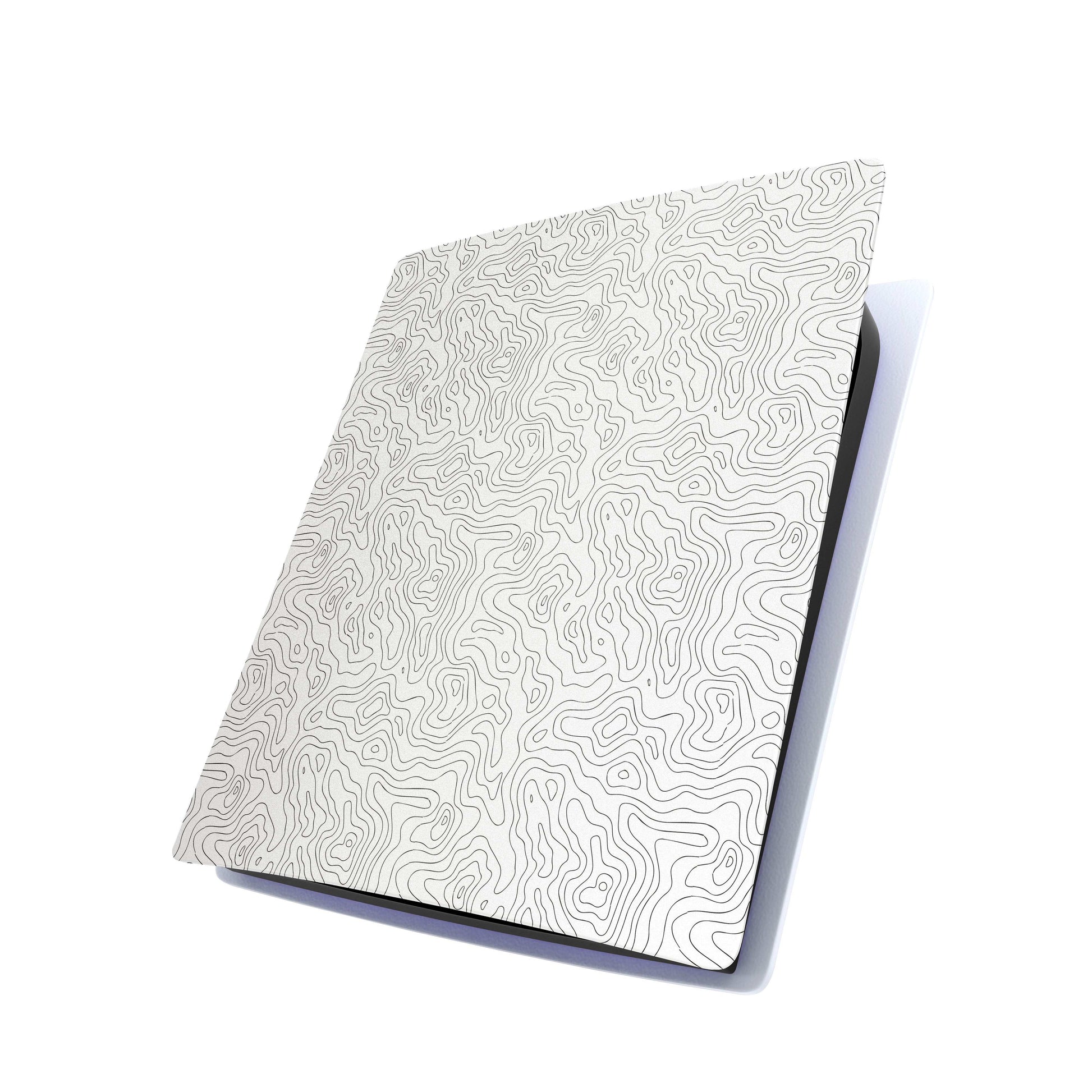 Abstract Line Map Play Station 5 Matte Finish Skin