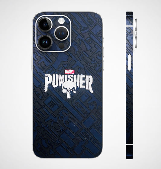 Punisher 3D Embossed Phone Skin