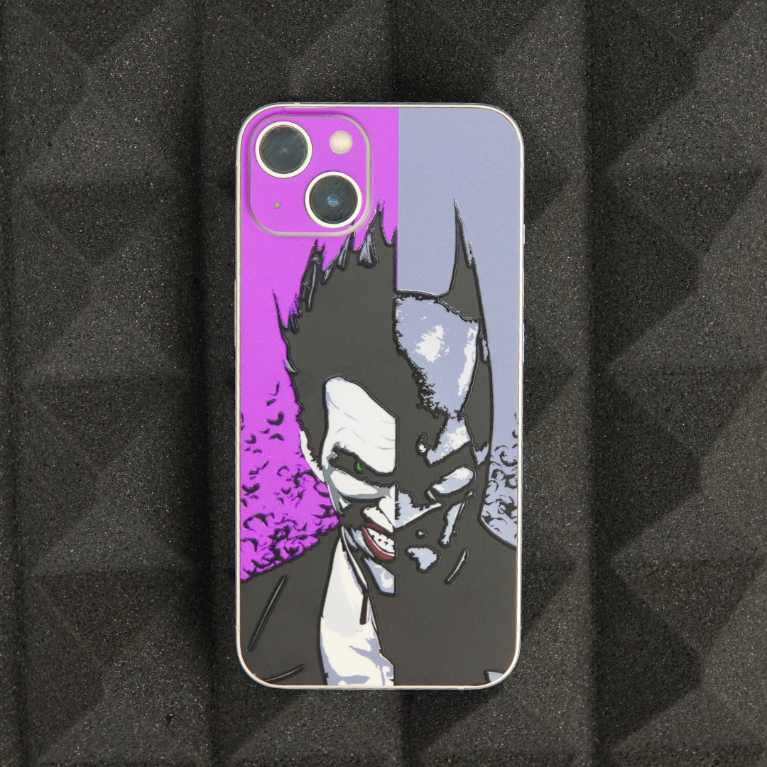 Batman & Joker 3D Textured Phone Skin - Skinly