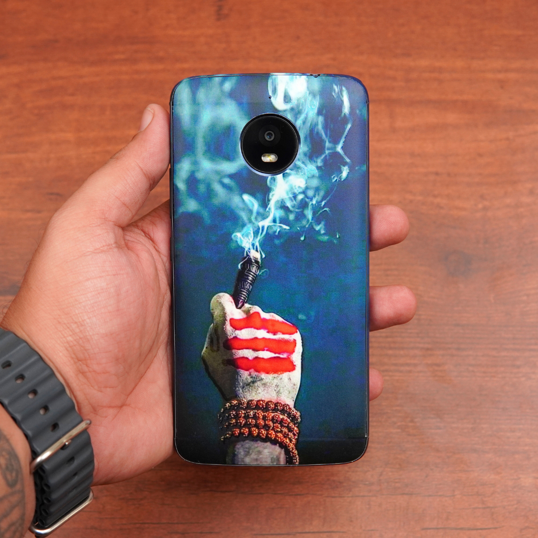 Mahadev Bhakt 3D Textured Phone Skin - Skinly
