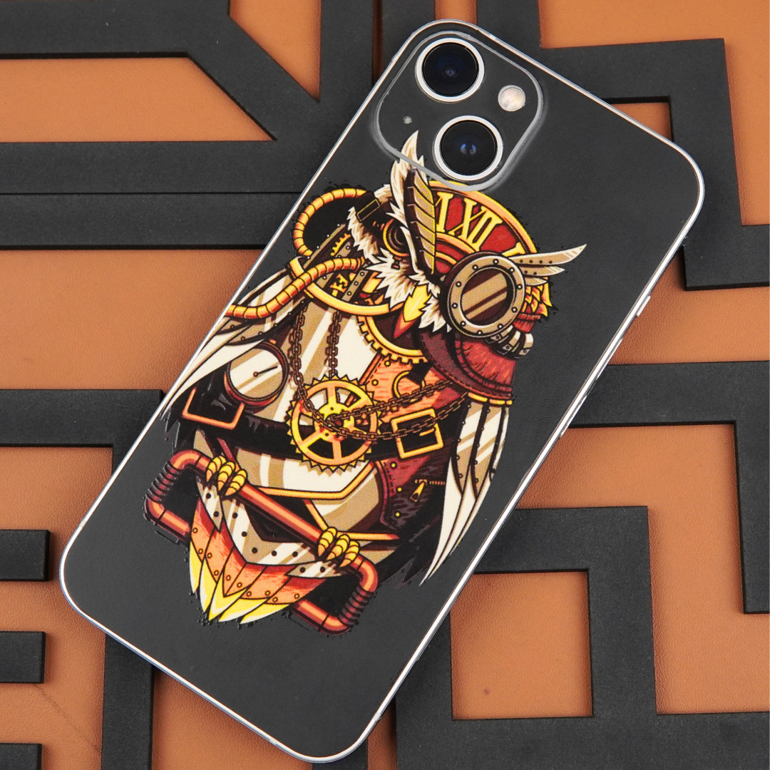 Classy Smart Owl 3D Textured Phone Skin - Skinly