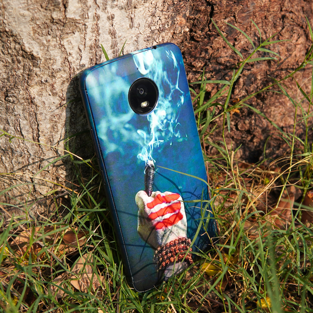 Mahadev Bhakt 3D Textured Phone Skin - Skinly