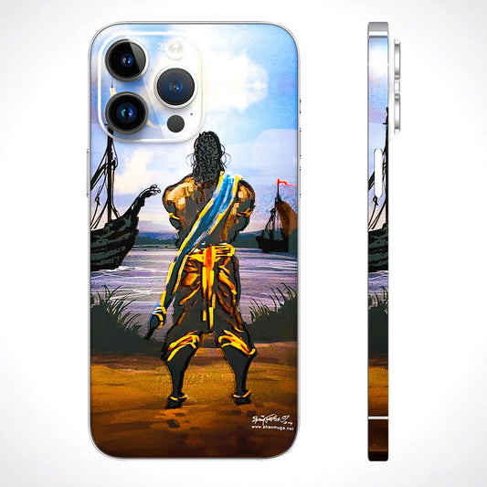 Heavenly God Figure 3D Textured Phone Skin