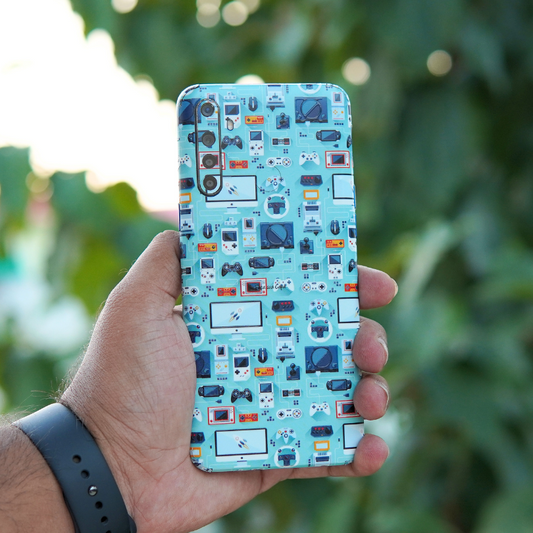 Gadgets Doodle 3D Textured Phone Skin - Skinly