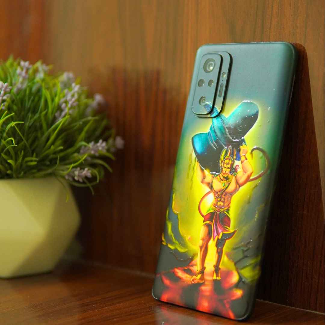Hanuman Ji  3D Textured Phone Skin - Skinly