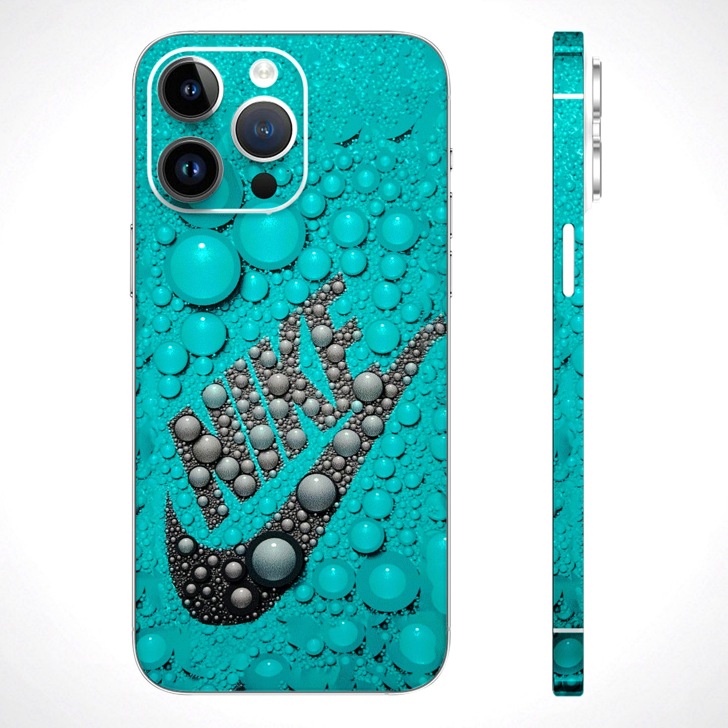 Shoe Brand Bubbles Matte Finish Phone Skin