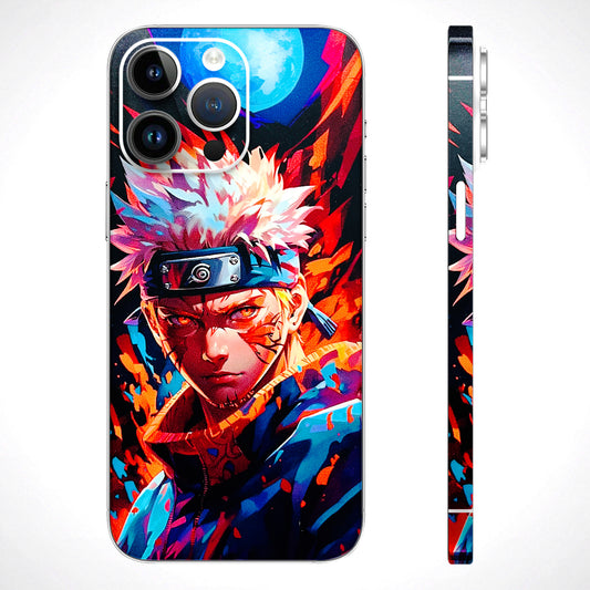 Anime Ferocious Character Matte Finish Phone Skin