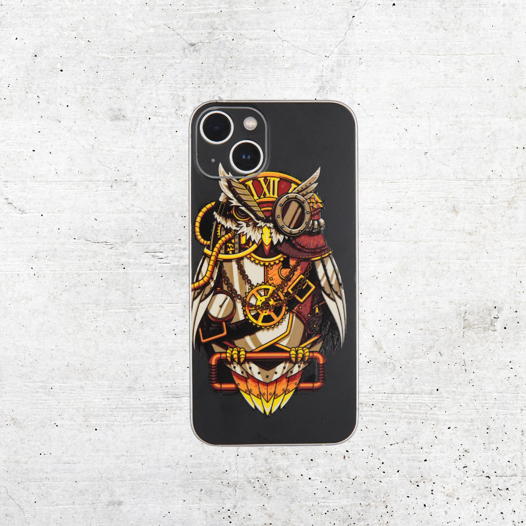 Classy Smart Owl 3D Textured Phone Skin - Skinly