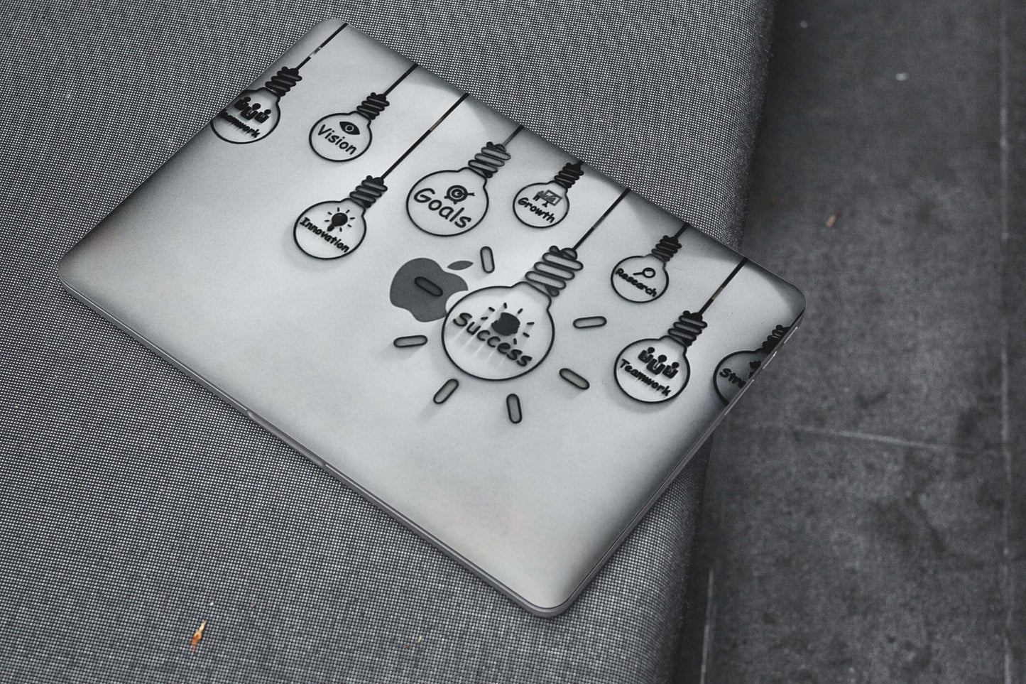 Tranzy Focus Goals & Success Matte Membrane Laptop Skin
