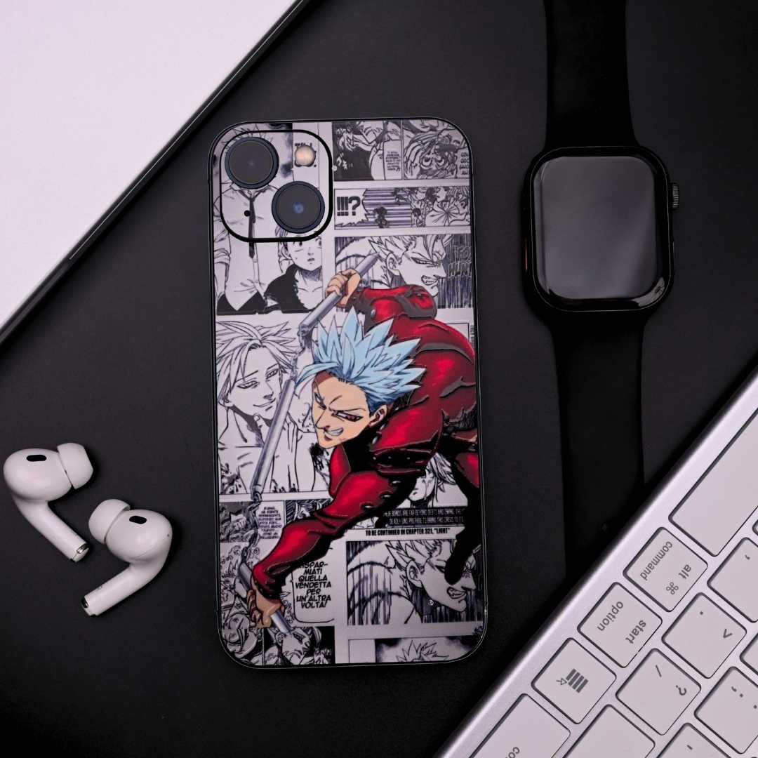 Anime Comic 3D Embossed Phone Skin - Skinly
