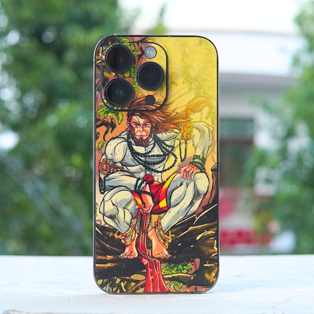Lord Hanuman 3D Textured Phone Skin - Skinly