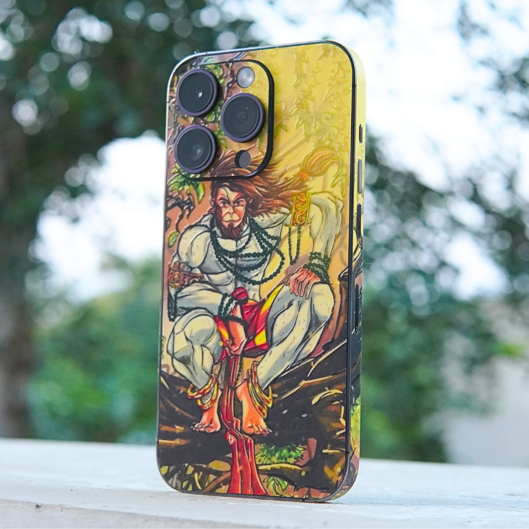 Lord Hanuman 3D Textured Phone Skin - Skinly