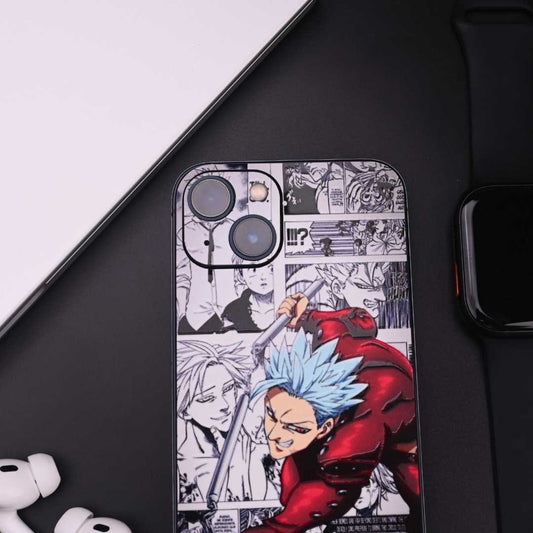 Anime Comic 3D Embossed Phone Skin