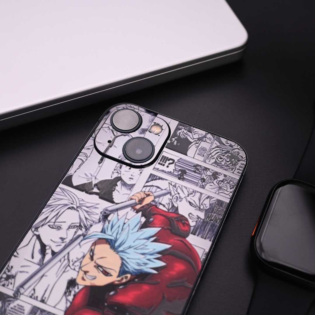 Anime Comic 3D Embossed Phone Skin - Skinly