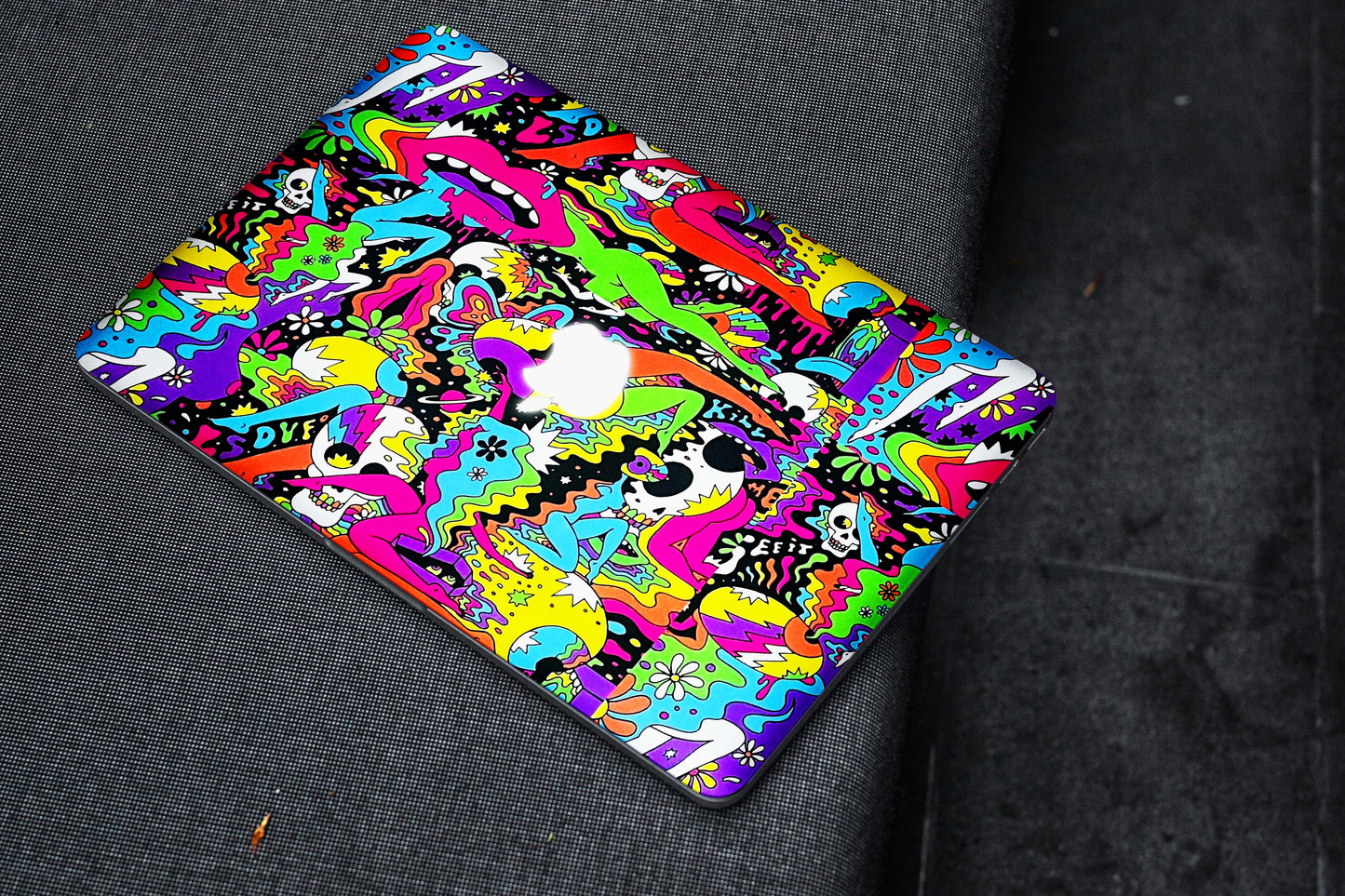 Adult Drama Graffiti 3D Textured Laptop Skin